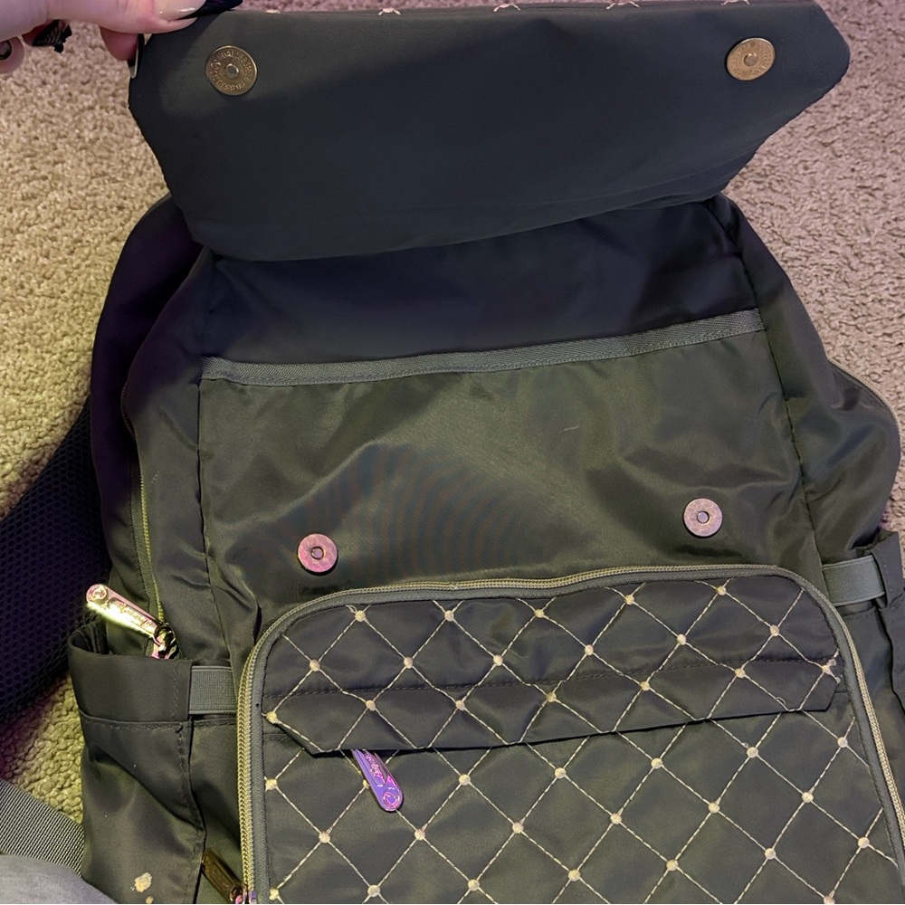 Stylish Grey Backpack - Picture 8 of 9